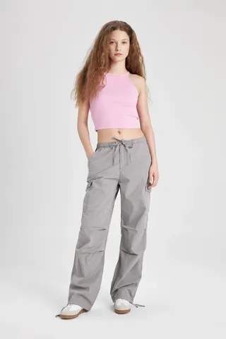 Defactoشلوار پاپلین چتر نجات