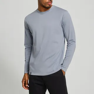 تی شرت آستین بلند مردانه باینت مدل 513-21 رنگ آبی ...