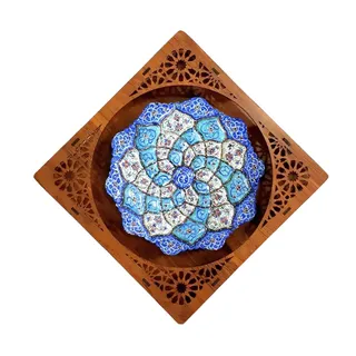 تابلو بشقاب میناکاری کد 242