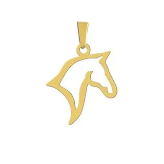 آویز گردنبند هایکا مدل اسب کد a.h 218