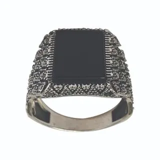انگشتر نقره مردانه مدل N55