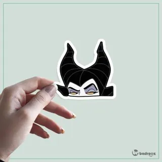 استیکر maleficent eyes