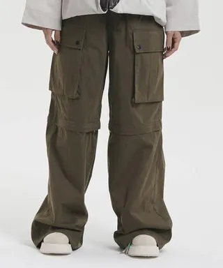 شلوار كارگو كتان زنانه لوسيفر كد WPN201404