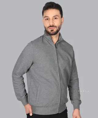 سویشرت مردانه تمام زیپ 0523