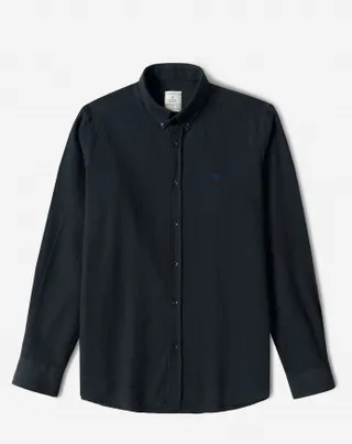 پیراهن نیمه ضخیم ساده 68164