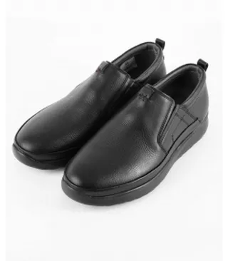 کفش روزمره چرم طبیعی مردانه صاد مدل YA8501