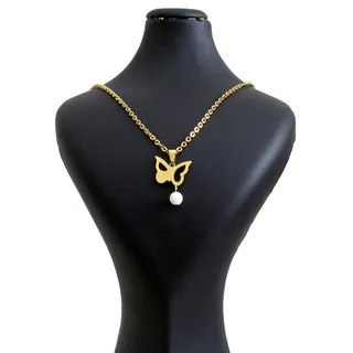 گردنبند زنانه طرح شاپرک مدل SH.13