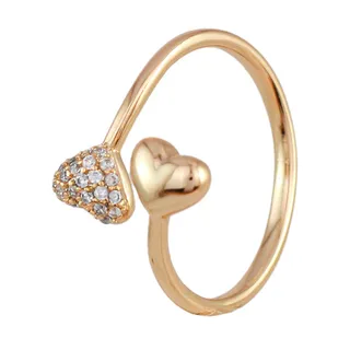 انگشتر زنانه ژوپینگ مدل قلب کد AAE591