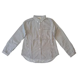 شومیز آستین بلند دخترانه کولزیون مدل  راه راه