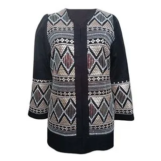 مانتو کتی زنانه مدل پولک دوزی 02