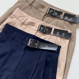 شلوارکرپ زارا کمربندی