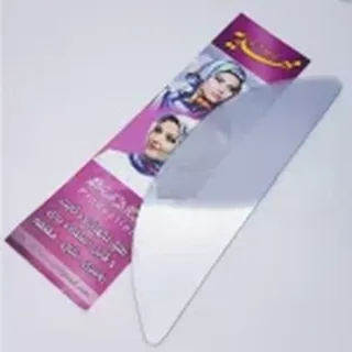 طلق روسری پهن بی رنگ ( بسته ۱۲ عددی )