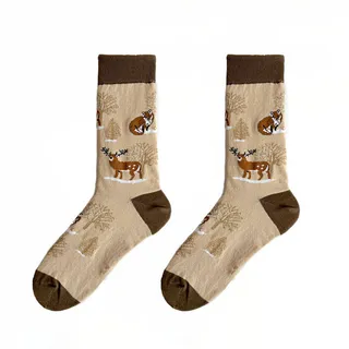 جوراب زنانه ال سون مدل جنگل کد PH887.1