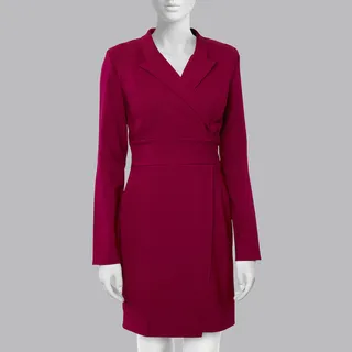 پیراهن یقه برگردان زنانه مدل 832576812 طرح ترندیول