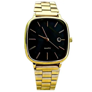 ساعت مچی عقربه ای مدل کلاسیک کد gold.m