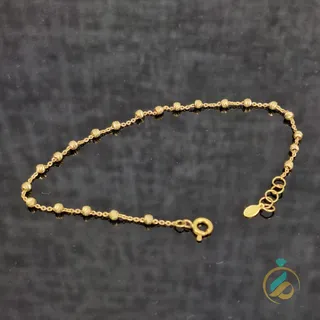 دستبند طلا  زنجیری گوی