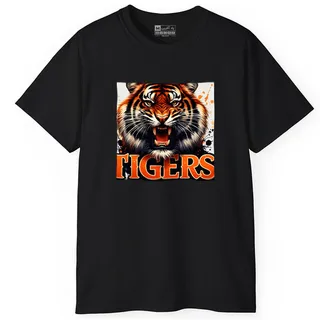 تی شرت آستین کوتاه مردانه پاد آفرین مدل ببر کد PT3...