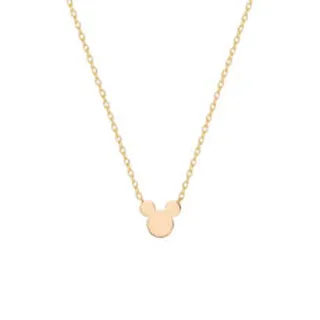 گردنبند طلا زنانه طرح میکی