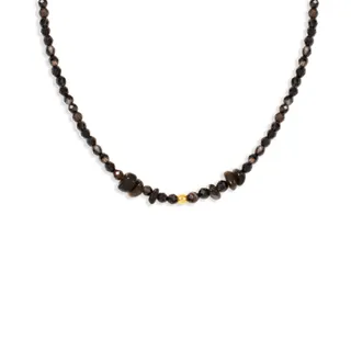 گردنبند طلا عقیق تراش دار