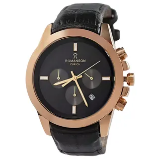 ساعت مچی عقربه‌ایکوارتز  مردانه رومانسون مدل بند ...