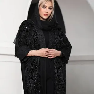 مانتو مجلسی سایز بزرگ کد 1316