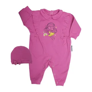 ست سرهمی و کلاه نوزادی آدمک مدل دختر کوچولو کد 130...