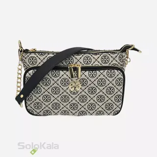 کیف رودوشی زنانه سه زیپ Tory Burch