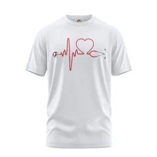 تی شرت آستین کوتاه زنانه هومرو مدل TW492 طرح پزشکی