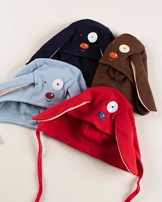 کلاه بند دار گوش دار کد C000324