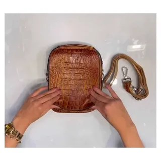 کیف اسپورت تمام چرم طبیعی گاوی 690 ثبت سفارش دایرکت عکس و رنگ مدل رو برامون بفرستید 