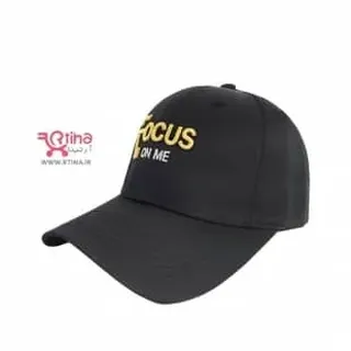 کلاه افتابی مشکی دخترانه پسرانه مدل Focus On Me