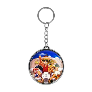 جاکلیدی خندالو طرح انیمه وان پیس One Piece مدل دوط...