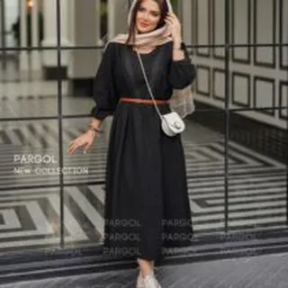 پیراهن سولینا مشکی