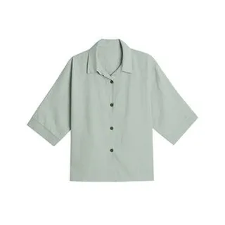 شومیز آستین سه ربع یقه برگردان زنانه مدل fh333