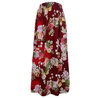 دامن زنانه مدل نخی نیم کلوش کد 00