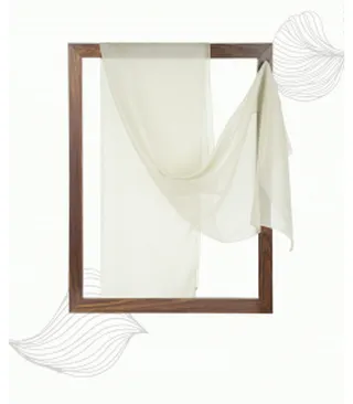 شال حریر زنانه نوولاشال Novella shawl کد 55234