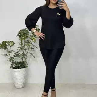 شومیز تک استین پفی
