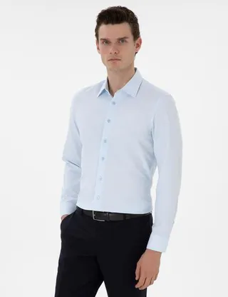 پیراهن آستین بلند مردانه پیر کاردین