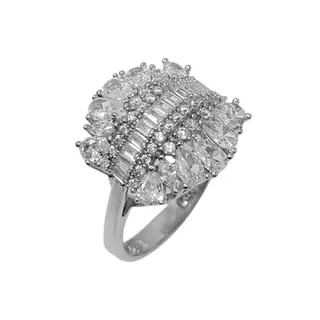 انگشتر نقره زنانه مدل مارکیز 104