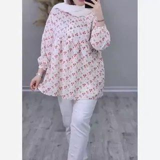 شومیز عروسکی بهار جنس کراش چاپی اعلا 