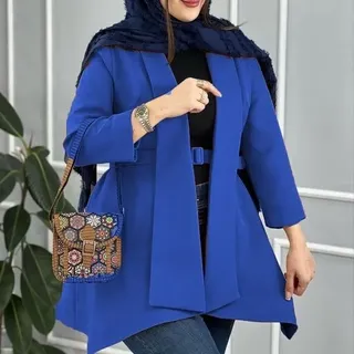 مانتو زنانه شایسته کرپ مازراتی 