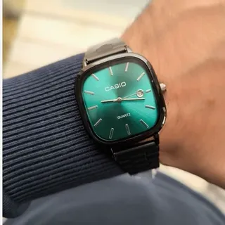 ساعت مچی مردانه ساعت مردانه کاسیو صفحه مربع 