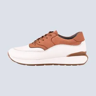 کفش روزمره مردانه چرم یلسان مدل فریان کد 580-GN-02 رنگ عسلی