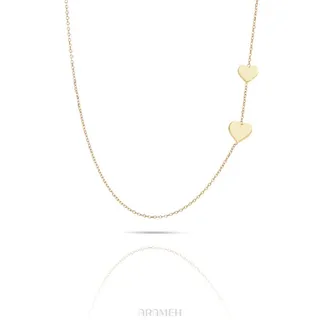 گردنبند دو قلب