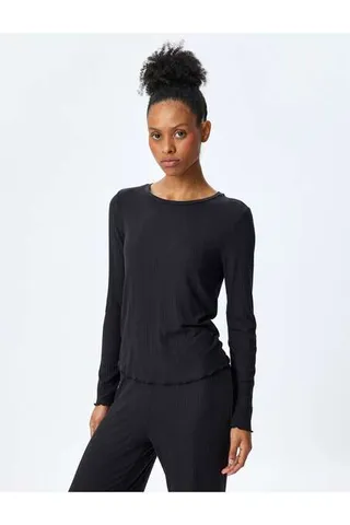 تی شرت آستین بلند زنانه کوتون