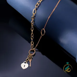 گردنبند طلای کلید تیفانی