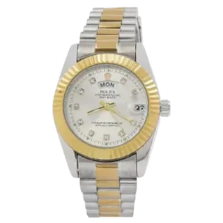 ساعت مچی زنانه رولکس ROLEX طرح DAY DATE مدل 2057