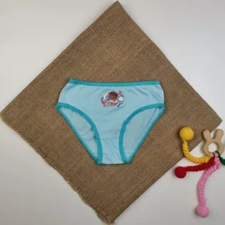 شورت دخترانه طرح دخترک آبی