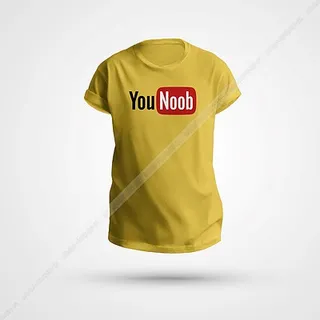 تیشرت گیمینگ طرح You Noob