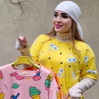 تیشرت لانگ فانتزی ۲۰۹۰۰۸۸۹